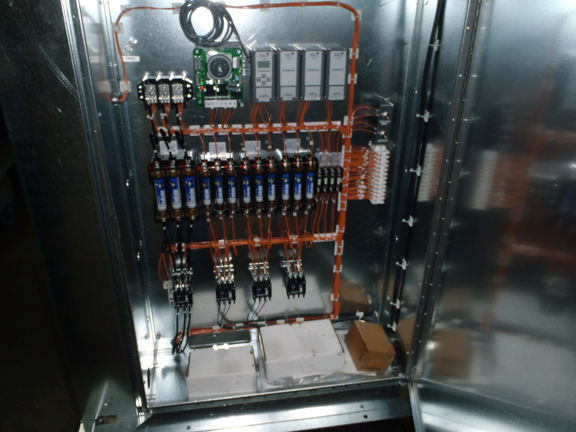 electrical panel for industrial machines